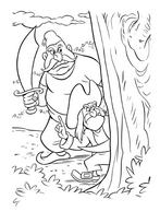 coloriage les pirates a l aguet